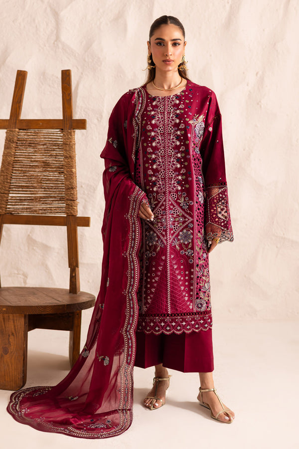 Marjjan | Guzel Lawn | SMC 204-B (Maroon)