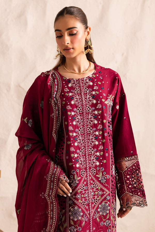 Marjjan | Guzel Lawn | SMC 204-B (Maroon)