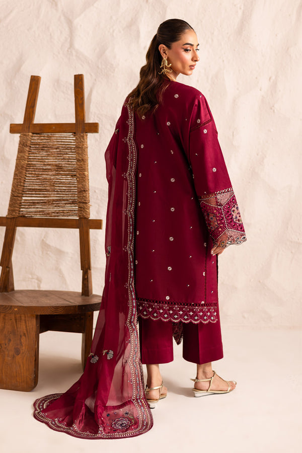 Marjjan | Guzel Lawn | SMC 204-B (Maroon)
