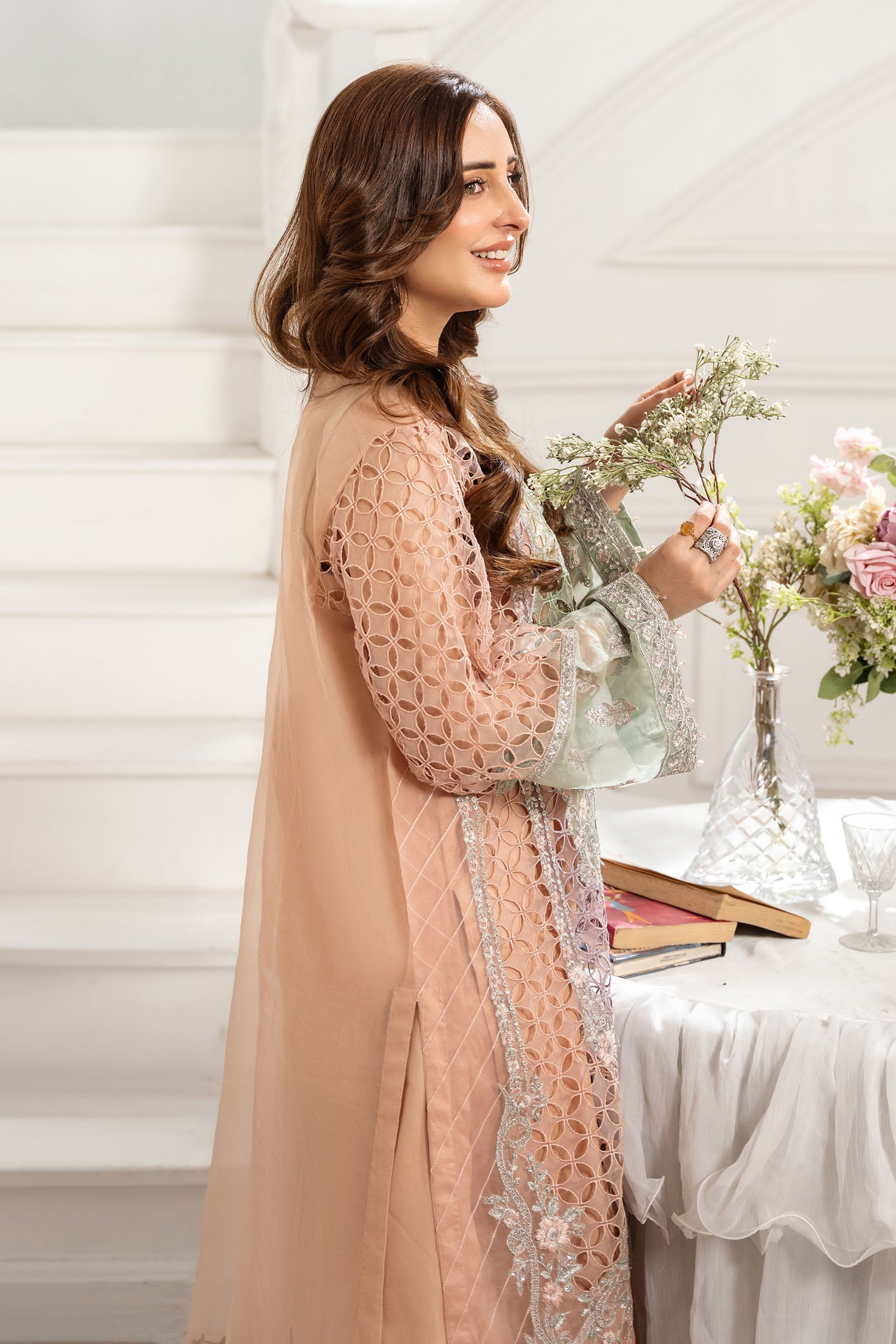 Maria B | Pre Fall 25 | Organza Suit 18