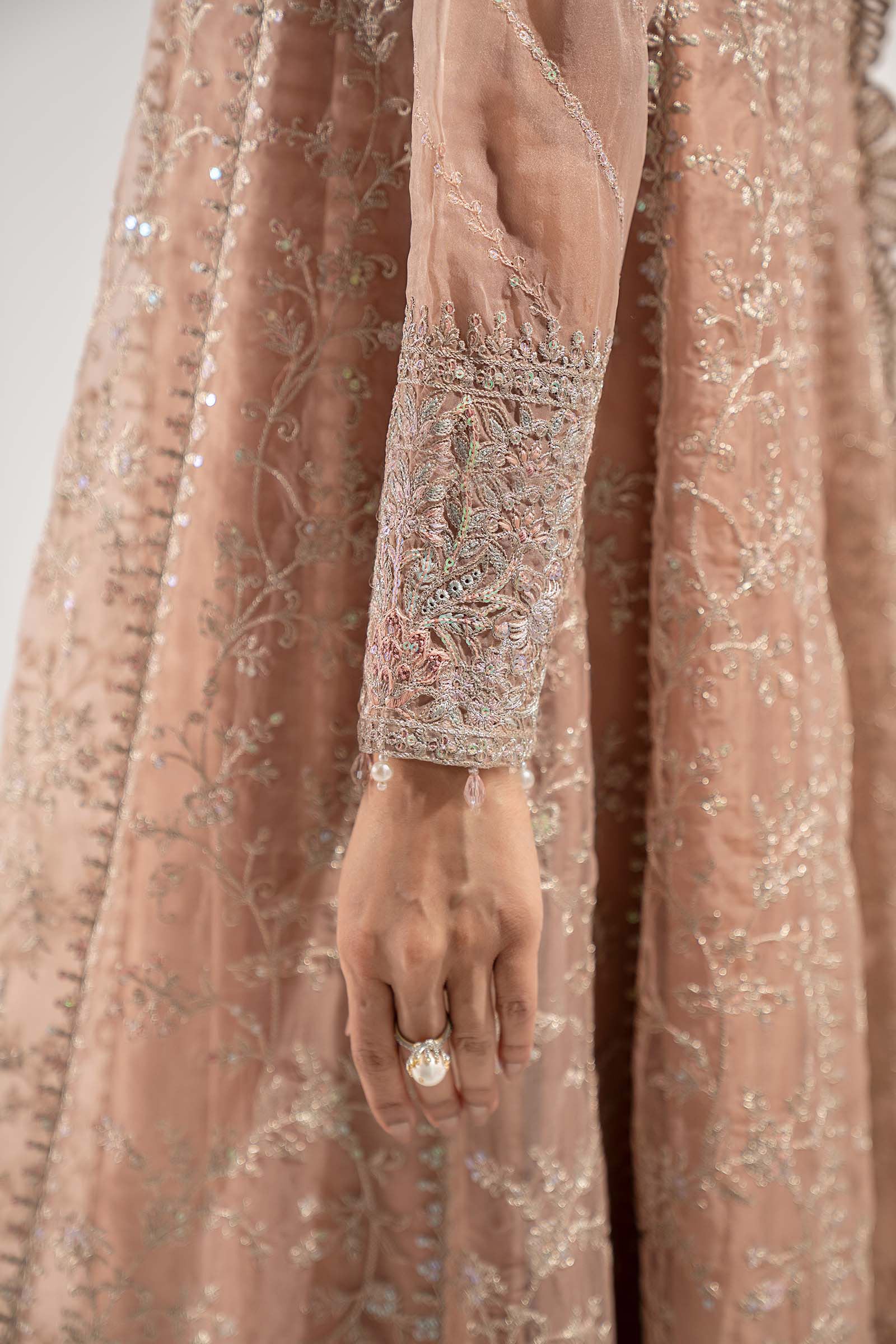 Maria B | Pre Fall Dresses | 3 Piece Embroidered Organza Suit ZS