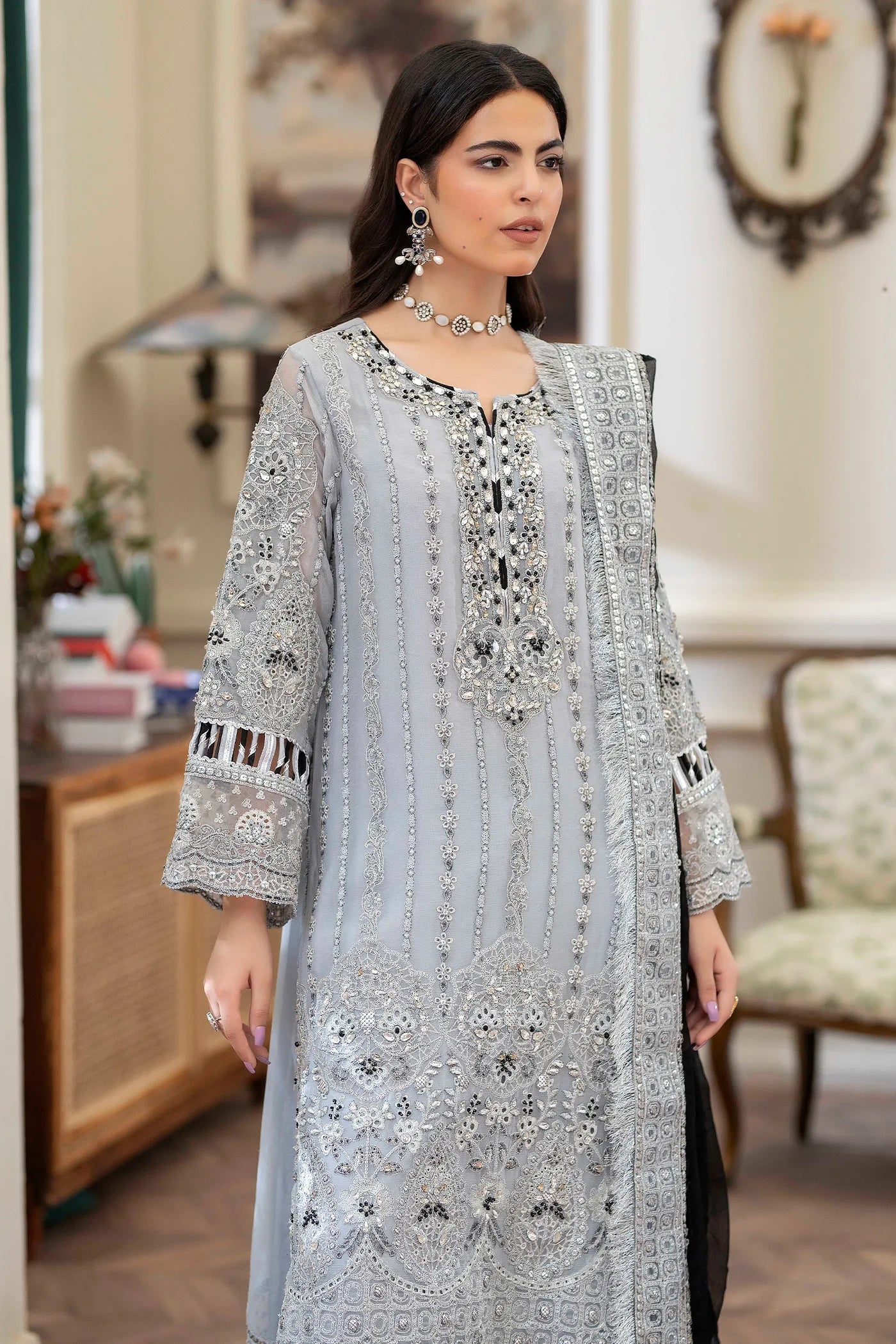 Adans Libas | Saleeqa Chiffon 25 | SALEEQA 7517