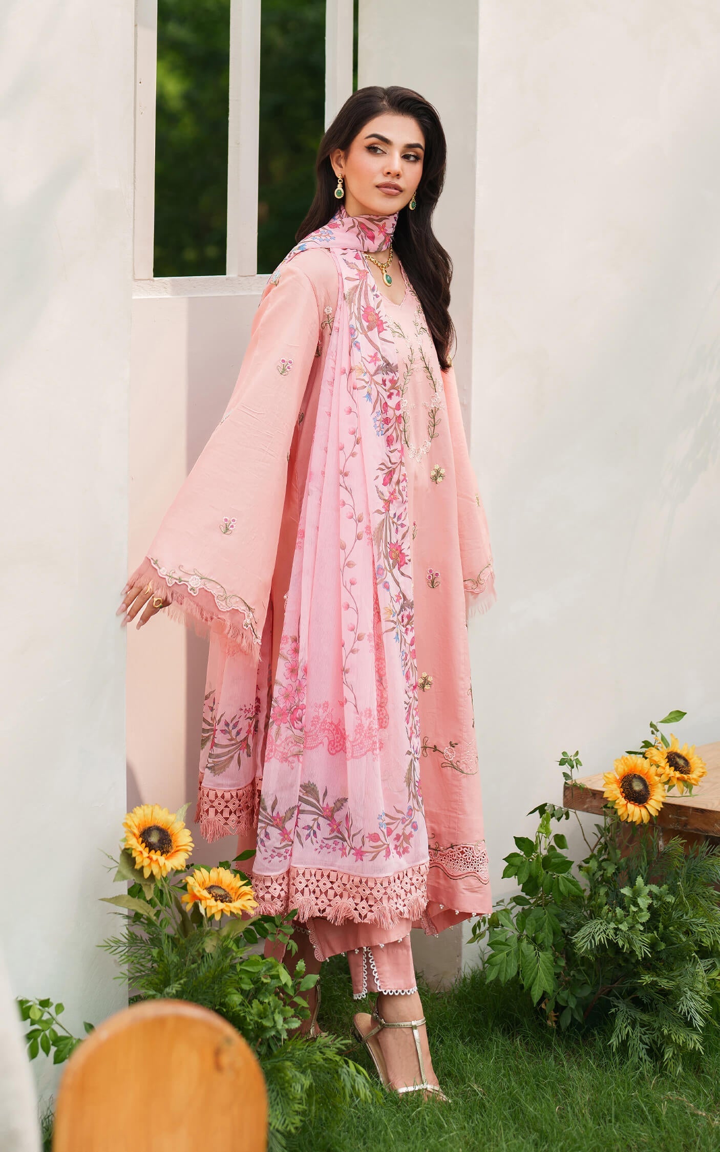 Asifa and Nabeel | Eden Cambric 25 | Serene Blush ECU25-01