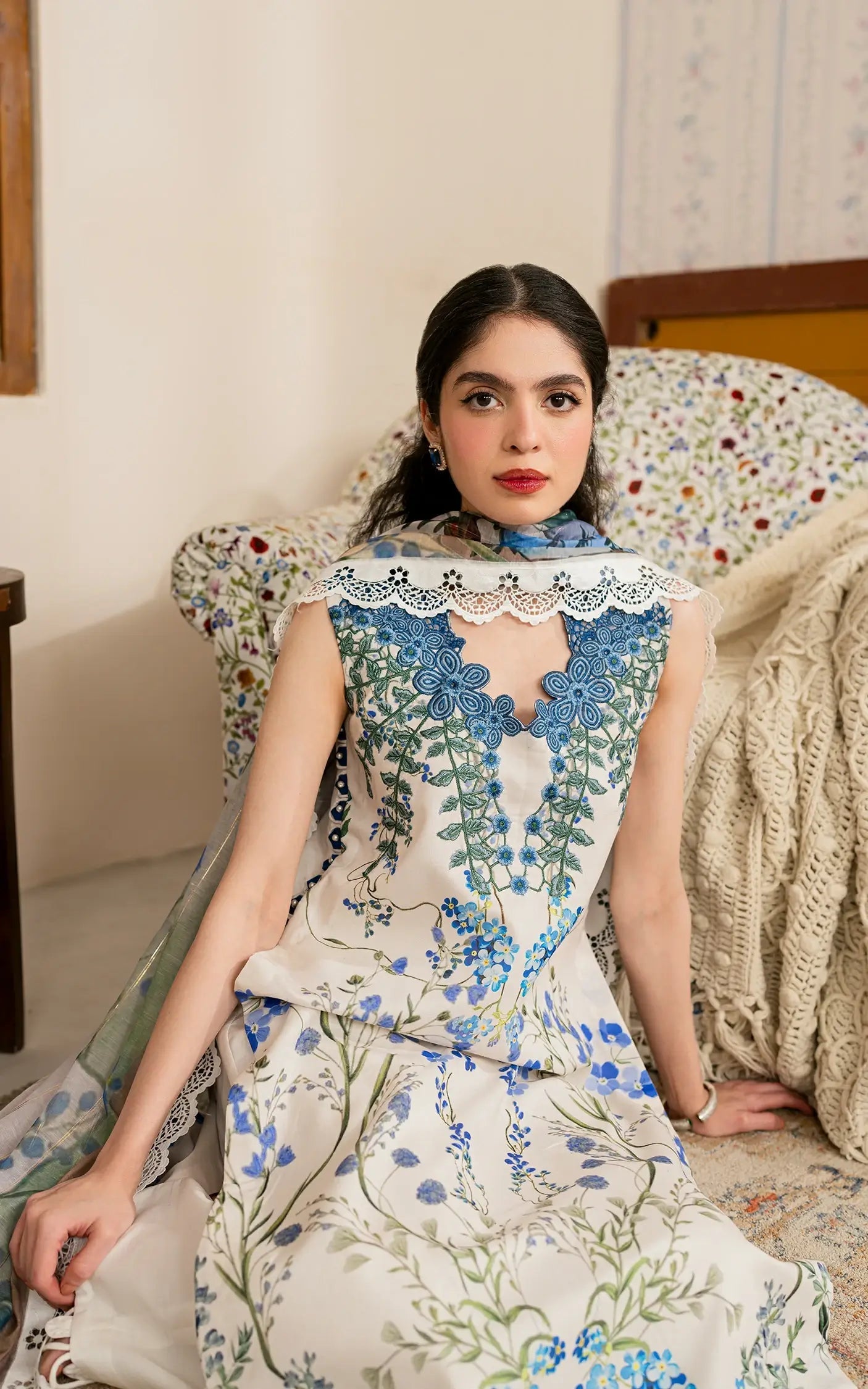 Asifa and Nabeel | Meraki Vintage 25 | Shabnam (MVL25-13)