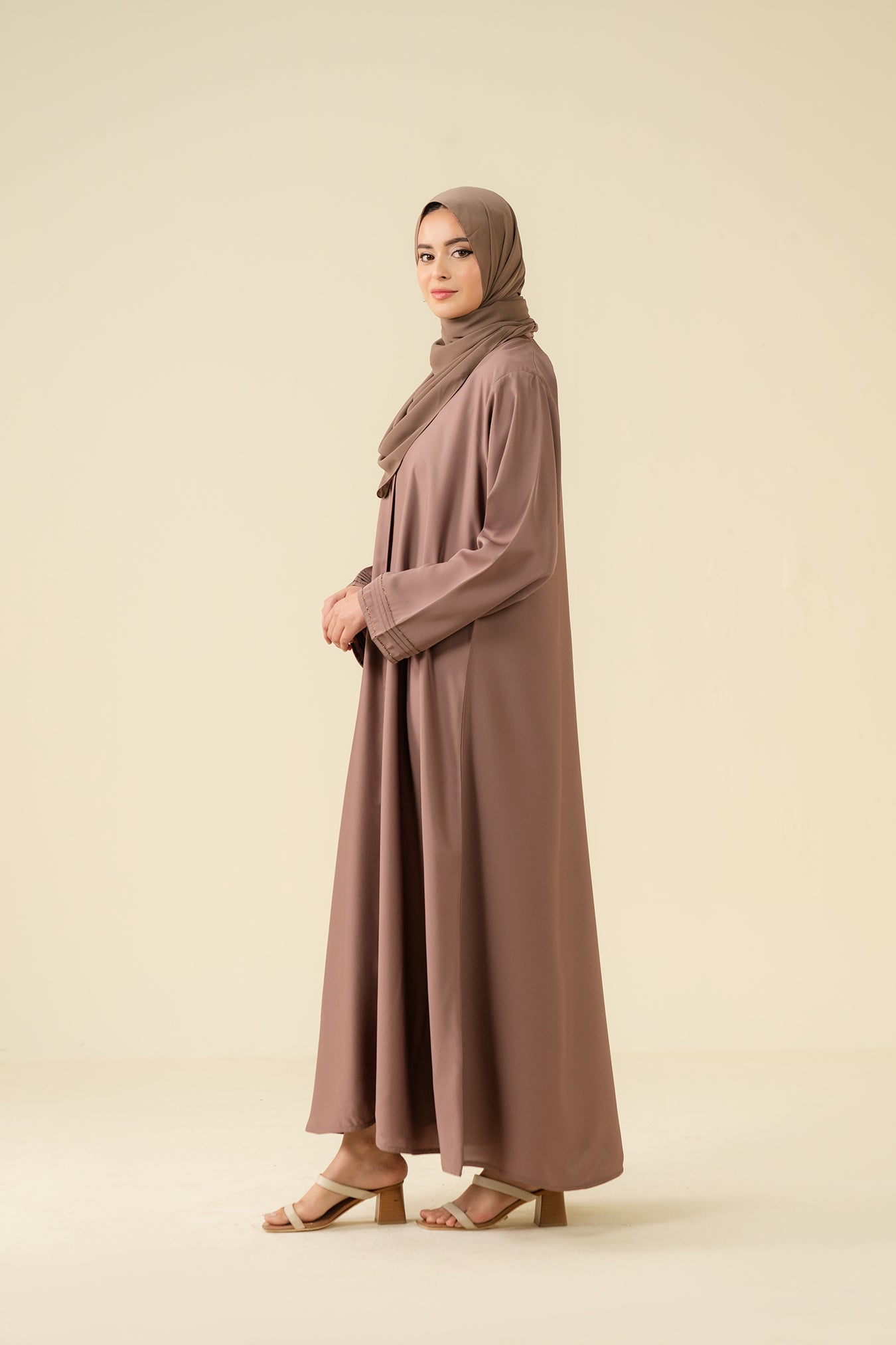 Taupe Abaya