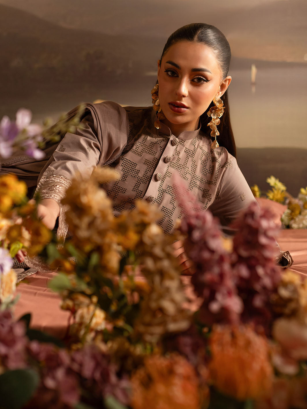 Mahnur | Twilight Luxury Lawn 25 | SIENNA