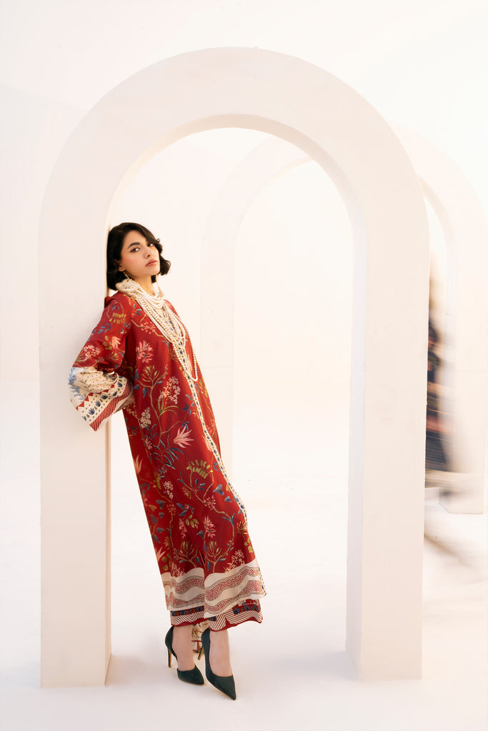 Florent | Bon Soir | Silk Scarlet