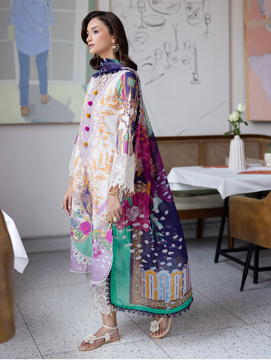 Mahnur | After Hours Luxury Lawn 25 | Sugar Rush