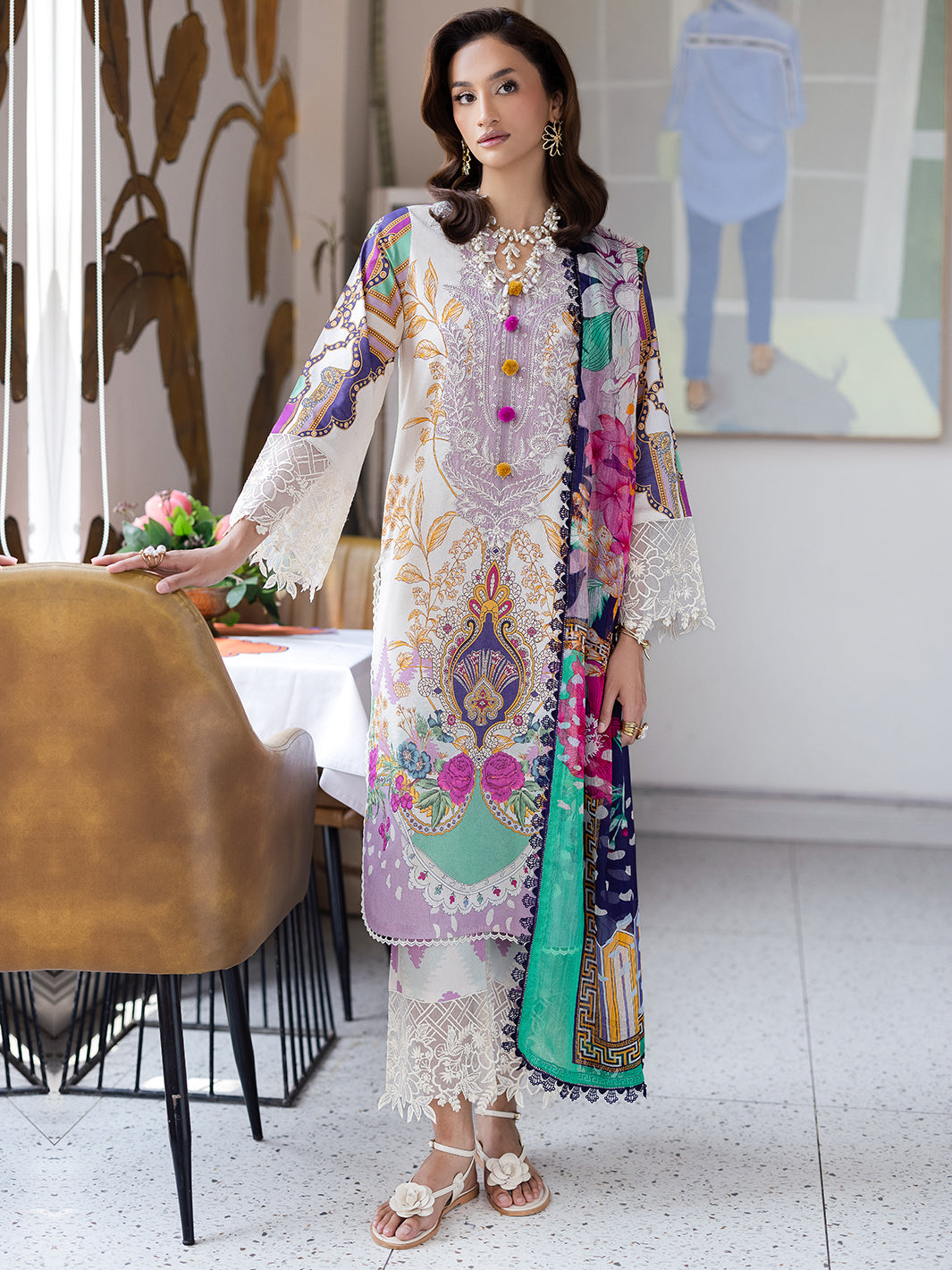 Mahnur | After Hours Luxury Lawn 25 | Sugar Rush