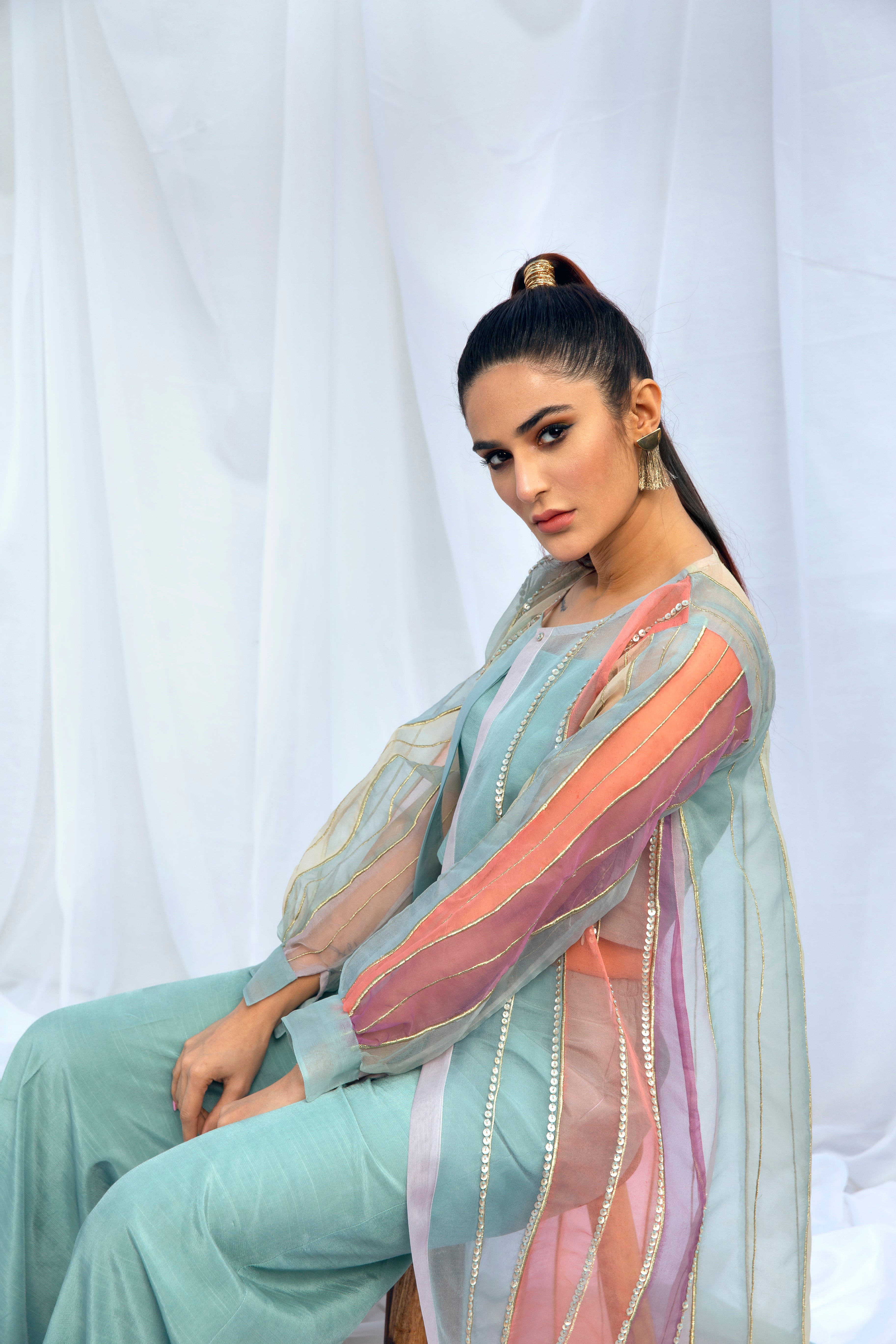 Hana | Viridity Ready to Wear | Island Teal -VRT-009