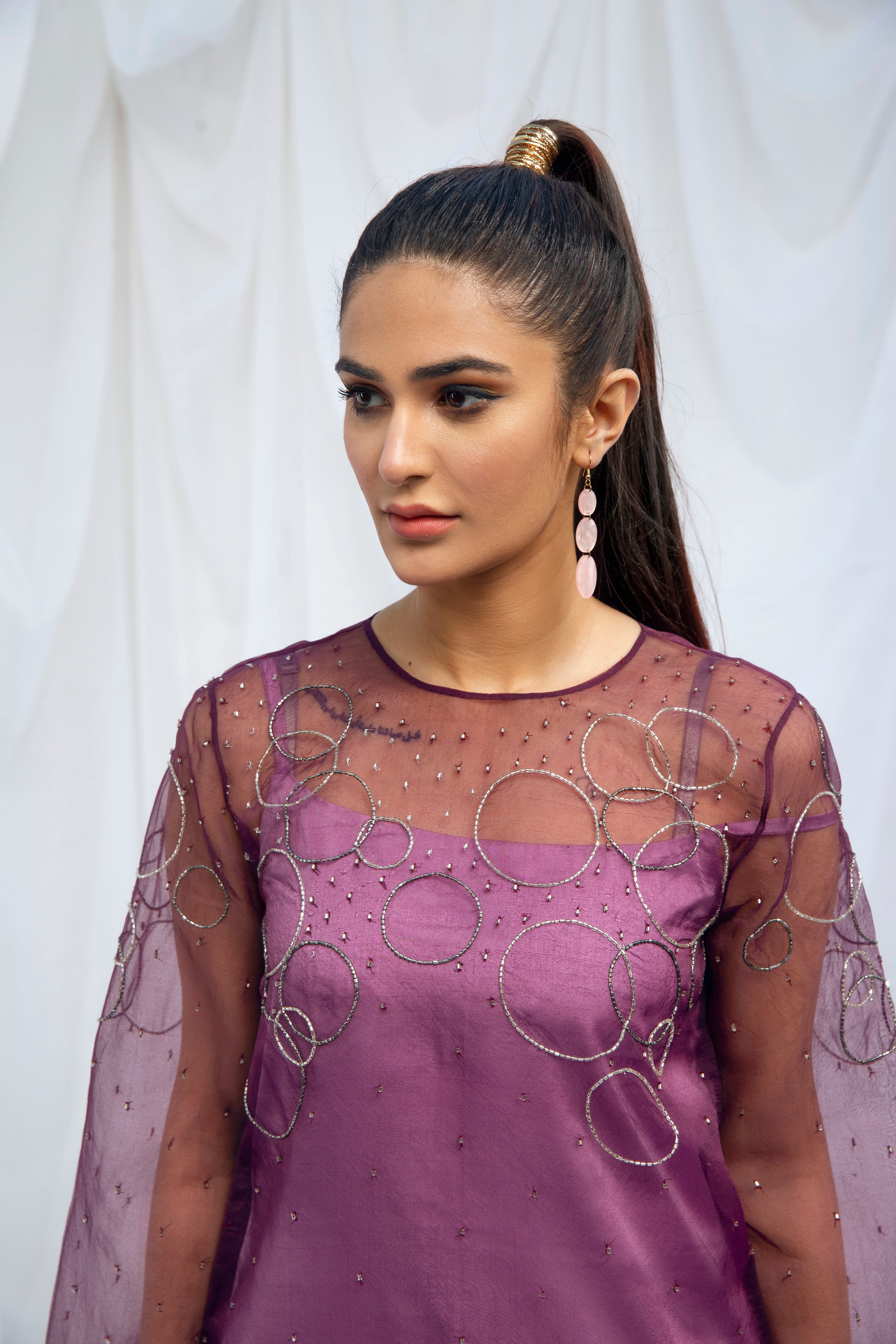 Hana | Viridity Ready to Wear | Peri-Winkle -VRT-010