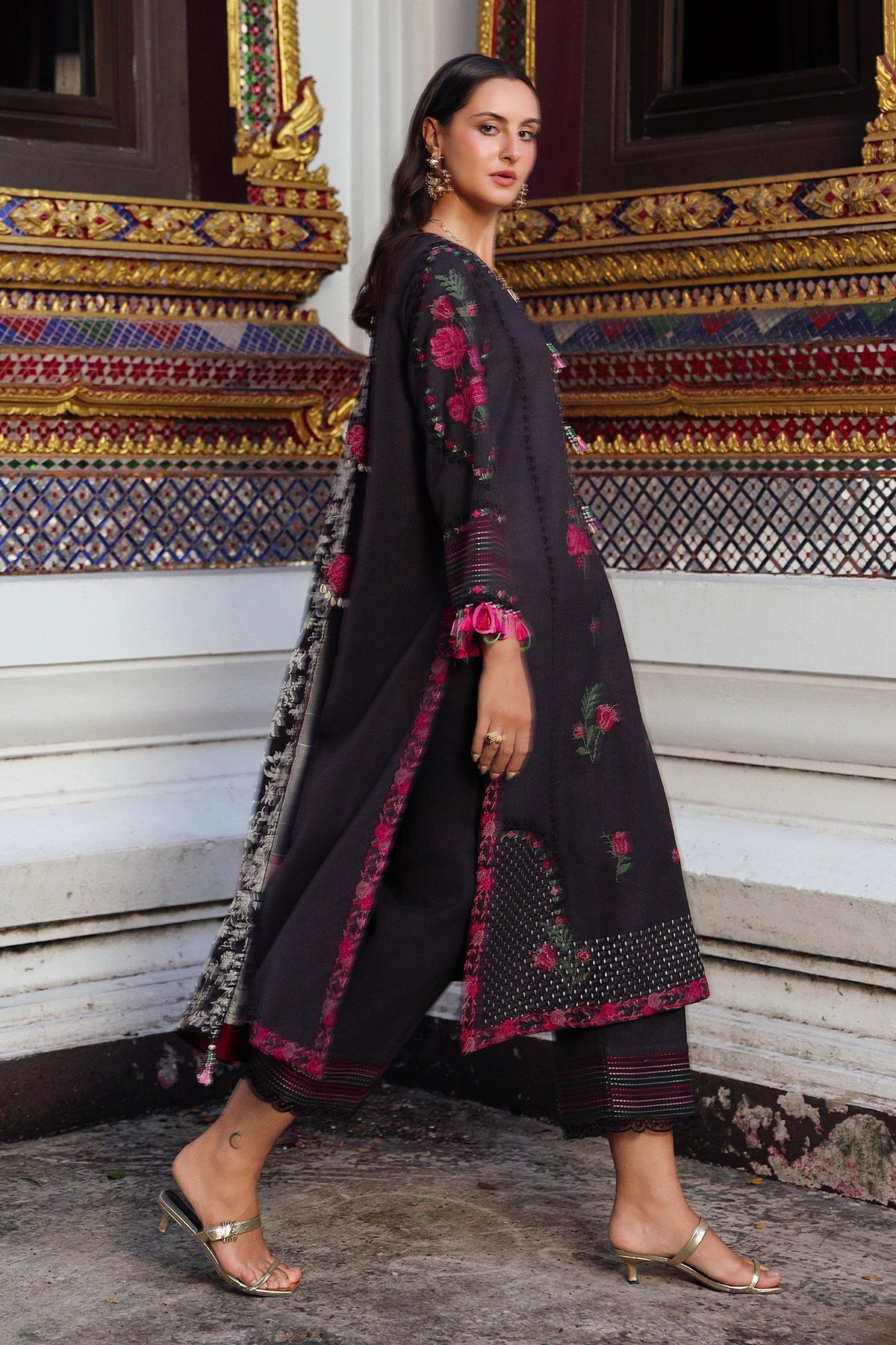 Charizma | Poshima Winters 25 |  3-pc Unstitched Wool Shawl Collection PSW5-05