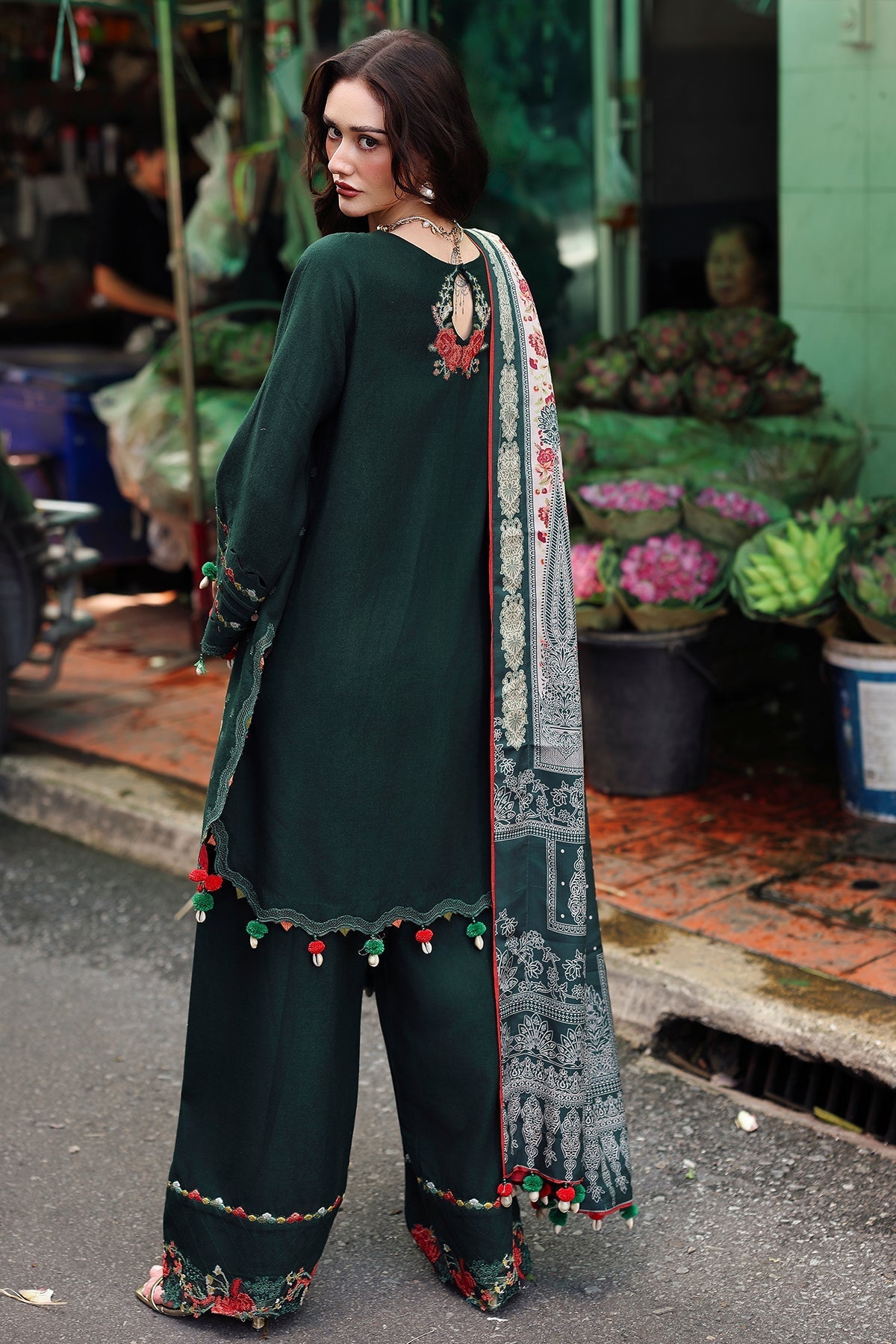 Charizma | Poshima Winters 25 |3-pc Unstitched Wool Shawl Collection PSW5-04