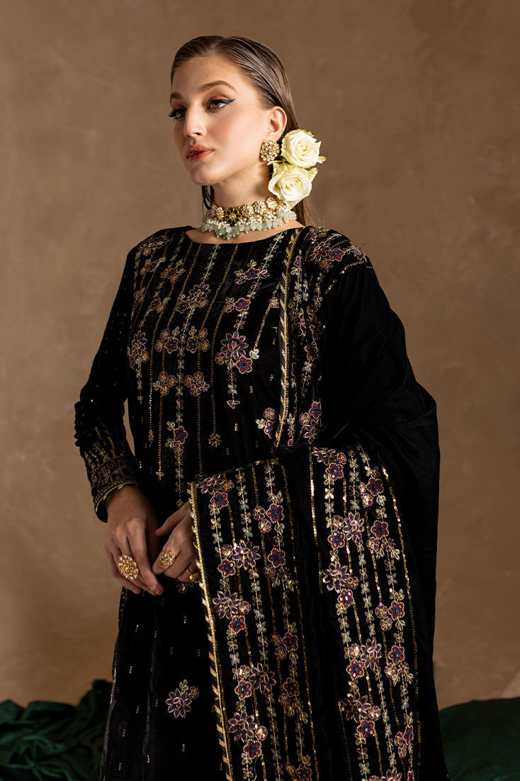 Marjjan | De Rose Velvet | MRV-09 (BLACK)