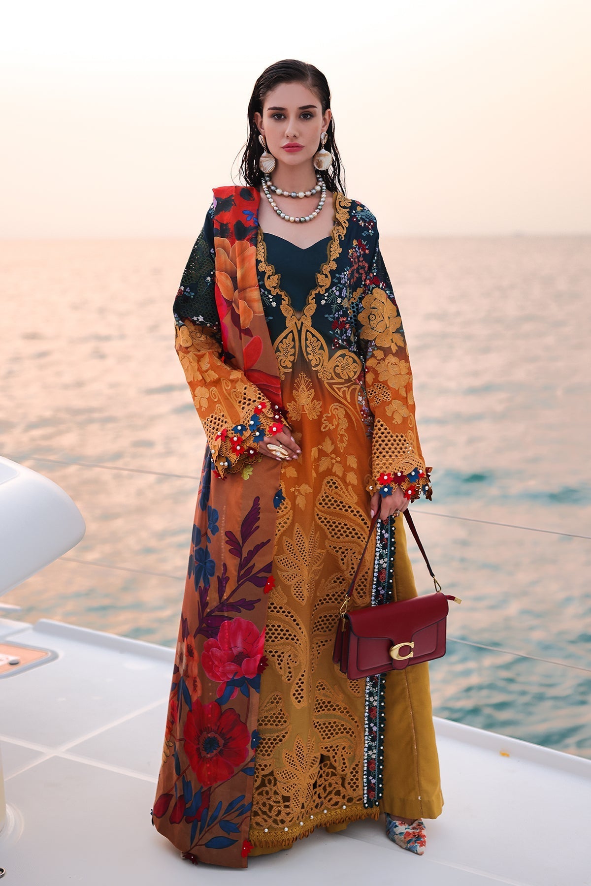 Afrozeh | Lawn 25 | Halcy