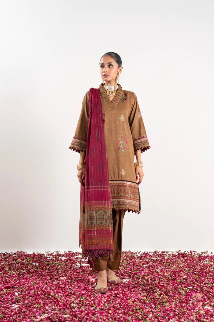 Alkaram | Festive Collection | FC-W-14D-23-3-Brown