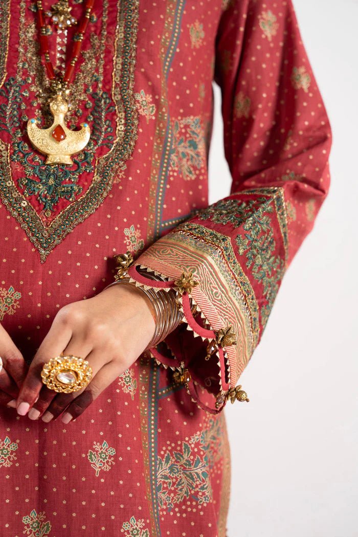 Alkaram | Festive Collection | FC-W-19G-23-3-Red
