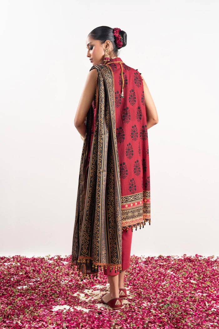 Alkaram | Festive Collection |  FC-W-20G-23-3-Ruby Red
