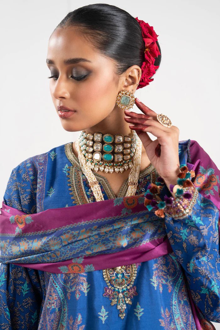 Alkaram | Festive Collection | FC-W-22H-23-3-Royal Blue