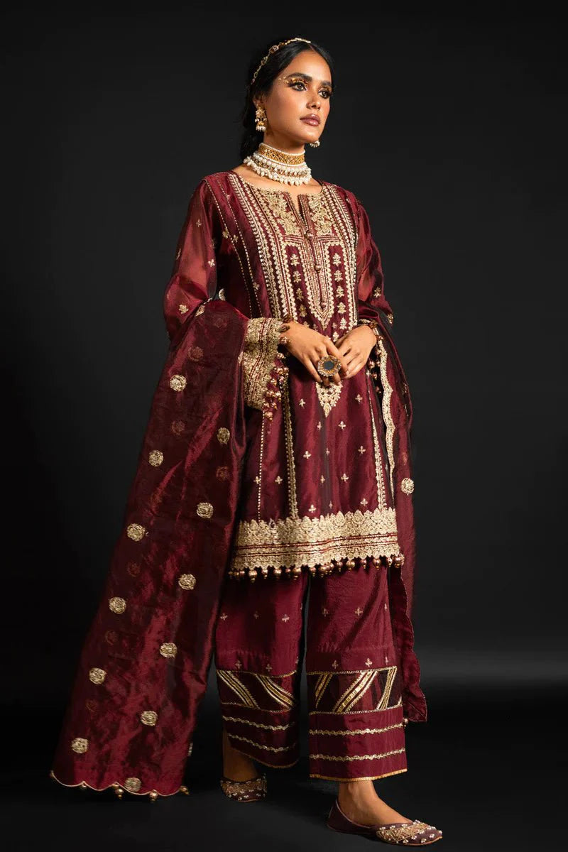 Alkaram | Heavy Formals 24 | HF-02-24-Maroon