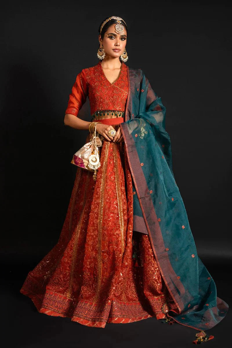 Alkaram | Heavy Formals 24 |  HF-04-24-Rust