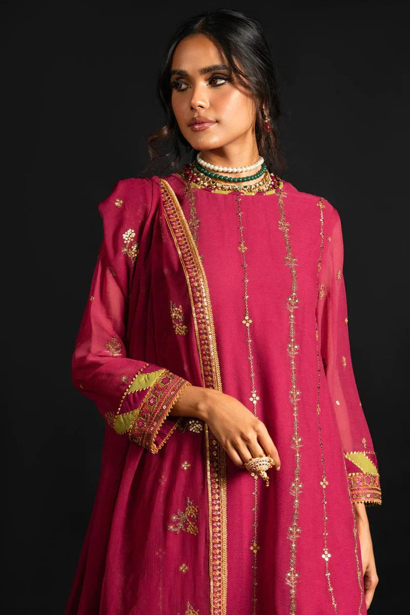 Alkaram | Heavy Formals 24 | HF-07-24-Fuchsia Pink