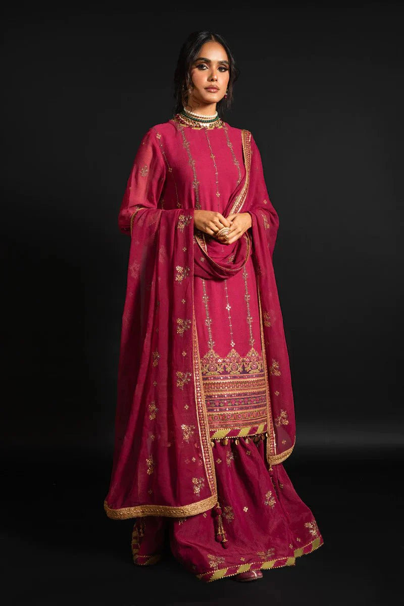 Alkaram | Heavy Formals 24 | HF-07-24-Fuchsia Pink