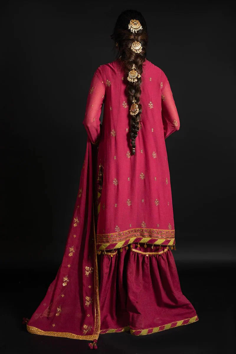 Alkaram | Heavy Formals 24 | HF-07-24-Fuchsia Pink