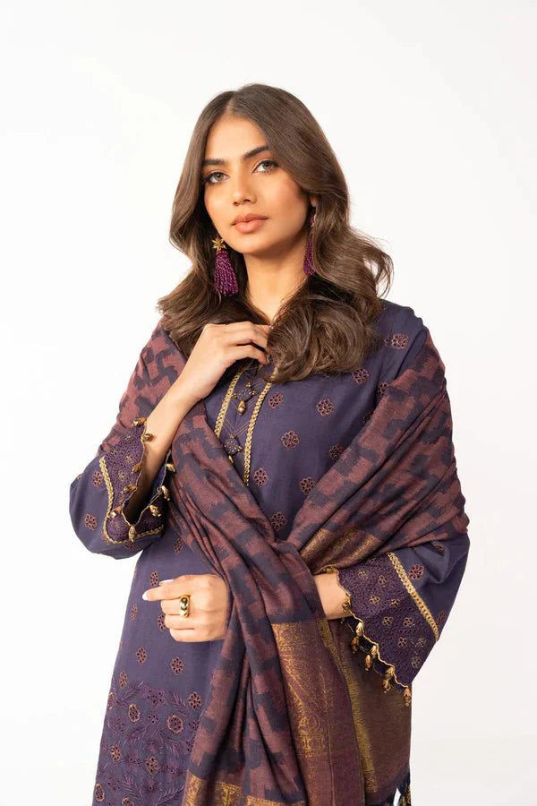 Alkaram | Shawl Collection | Purple