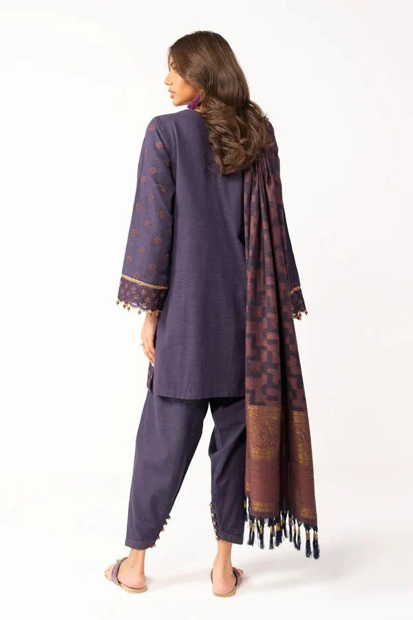 Alkaram | Shawl Collection | Purple