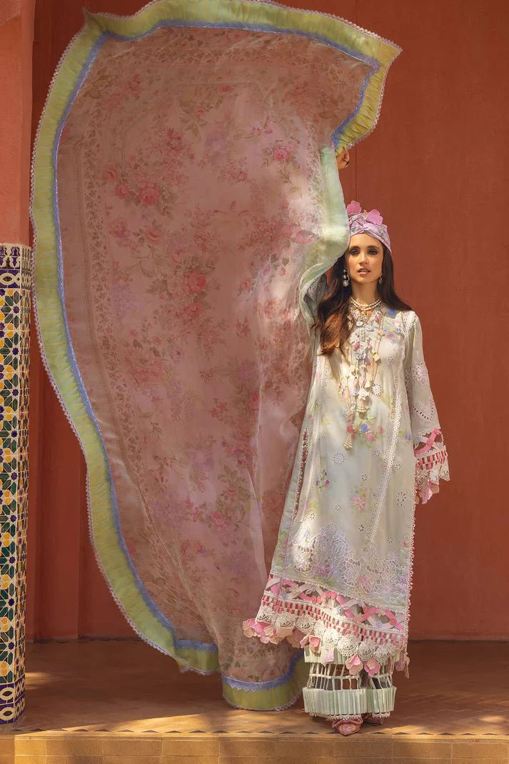 Annus Abrar | Neroli Luxury Lawn | Amafah