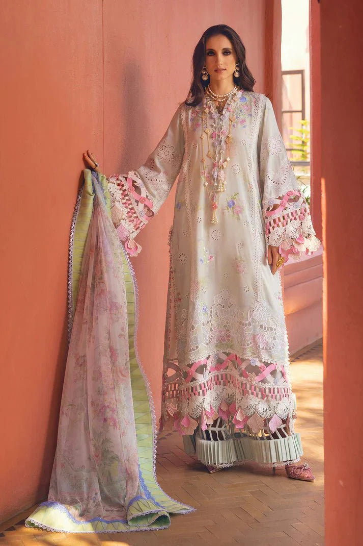 Annus Abrar | Neroli Luxury Lawn | Amafah