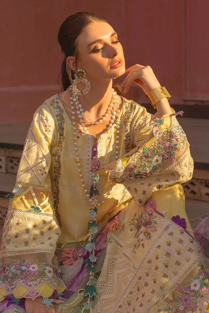 Annus Abrar | Neroli Luxury Lawn | AMAYA
