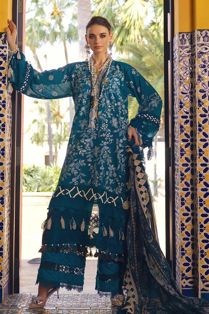 Annus Abrar | Neroli Luxury Lawn | Riba