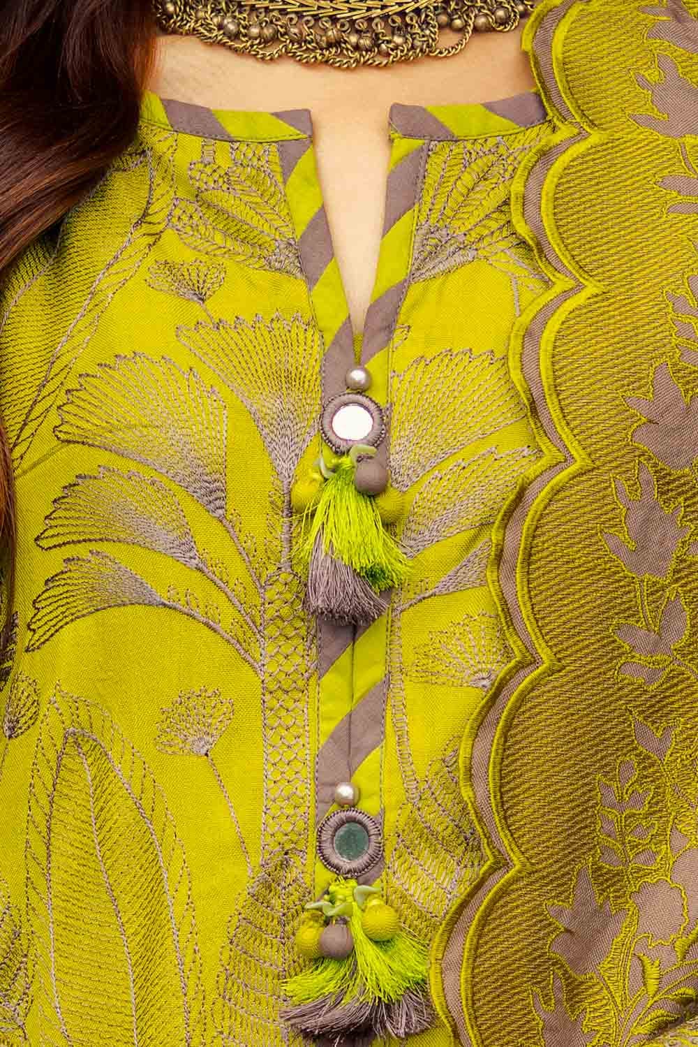 Gul Ahmed | Winter Collection 24 | Acrylic Dupatta AP-42004