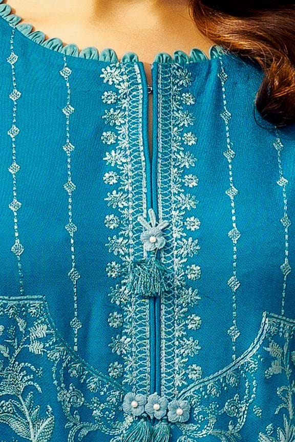 Gul Ahmed | Winter Collection 24 | Acrylic Dupatta AP-42005