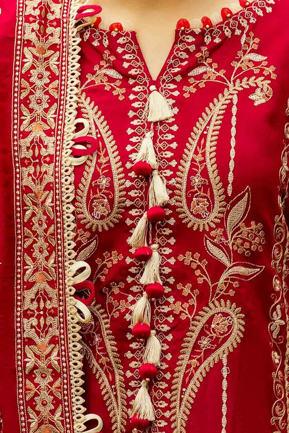 Gul Ahmed | Winter Collection 24 | Acrylic Dupatta AP-42009