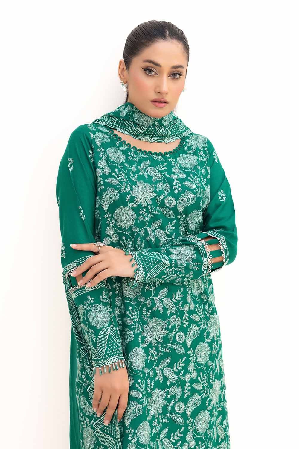 Gul Ahmed | Winter Collection 24 | Acrylic Dupatta AP-42010