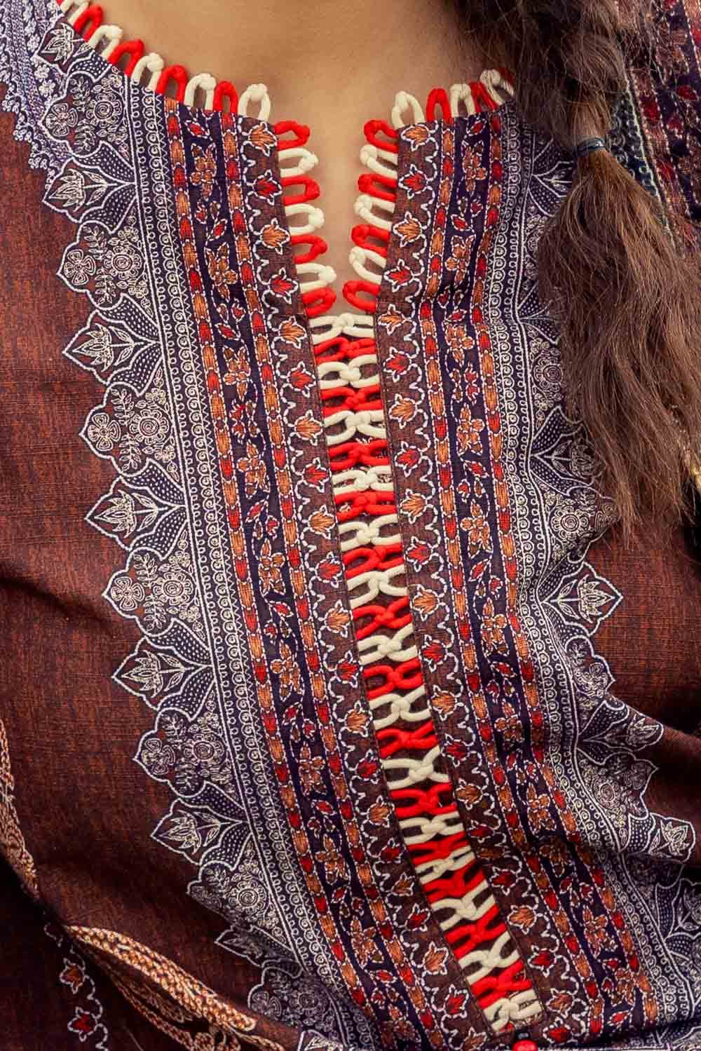 Gul Ahmed | Winter Collection 24 | Pashmina Dupatta AP-42029