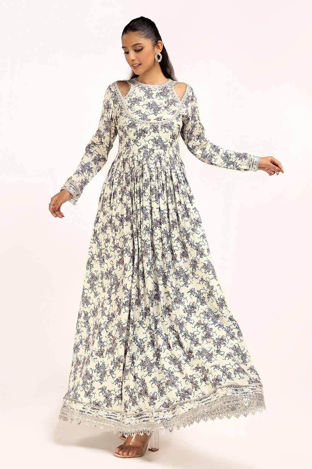 Gul Ahmed | Winter Collection 24 | Acrylic Dupatta AP-42039