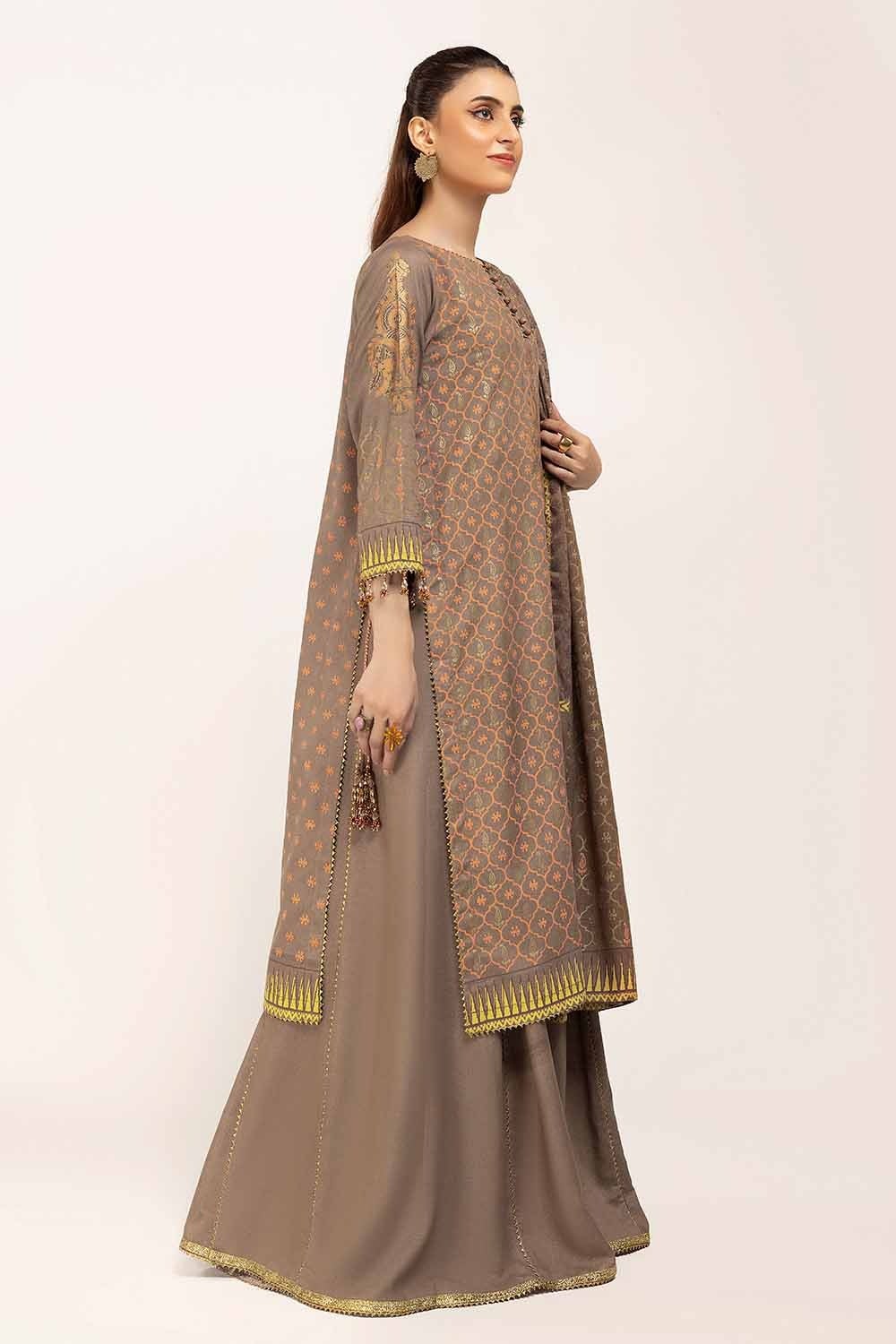 Gul Ahmed | Winter Collection 24 | Acrylic Dupatta AP-42042