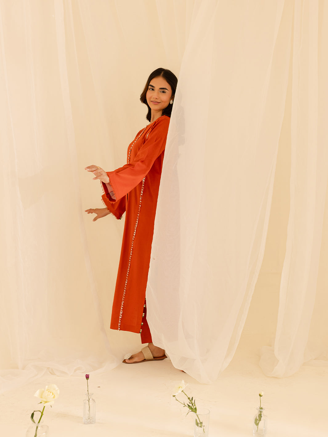 Mahnur | Petal Whispers Lawn Pret | Aster