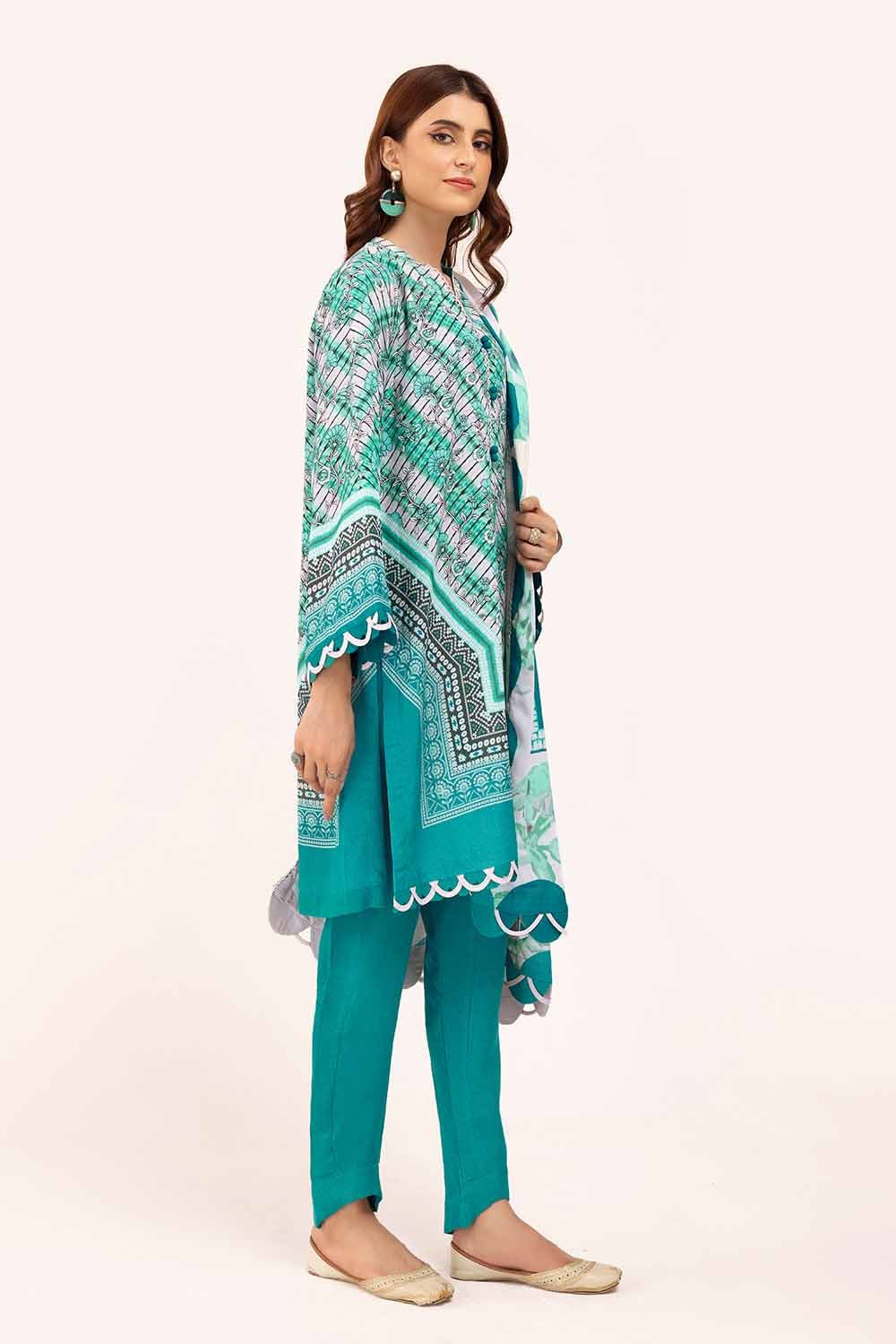 Gul Ahmed | Winter Collection 24 | Karandi Suit AY-42003