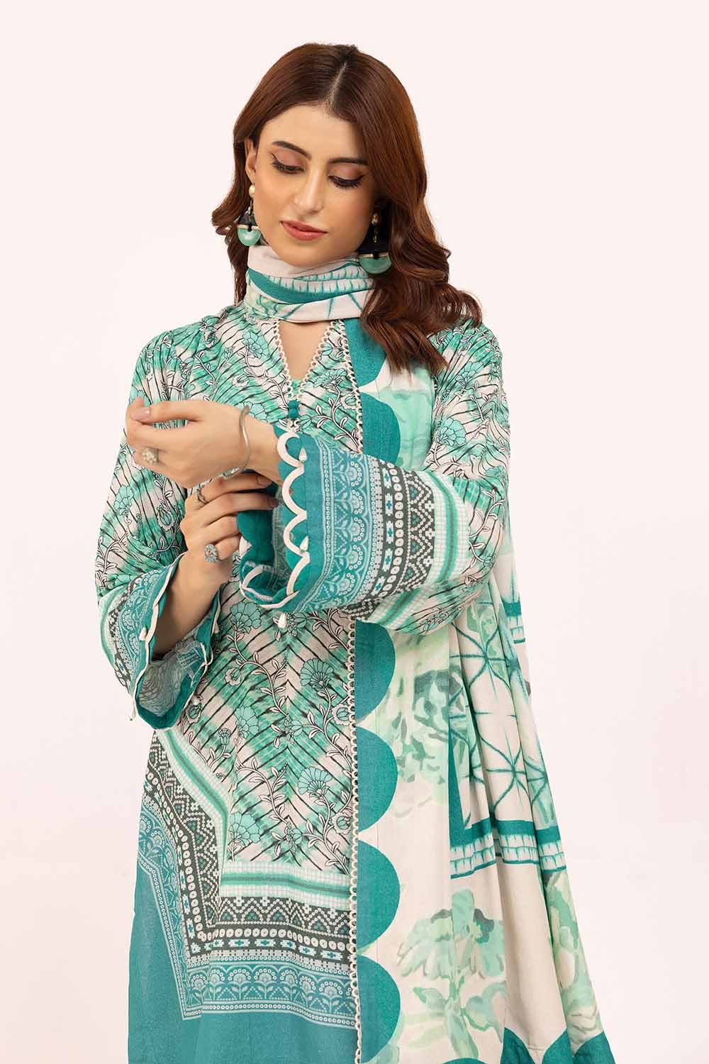 Gul Ahmed | Winter Collection 24 | Karandi Suit AY-42003