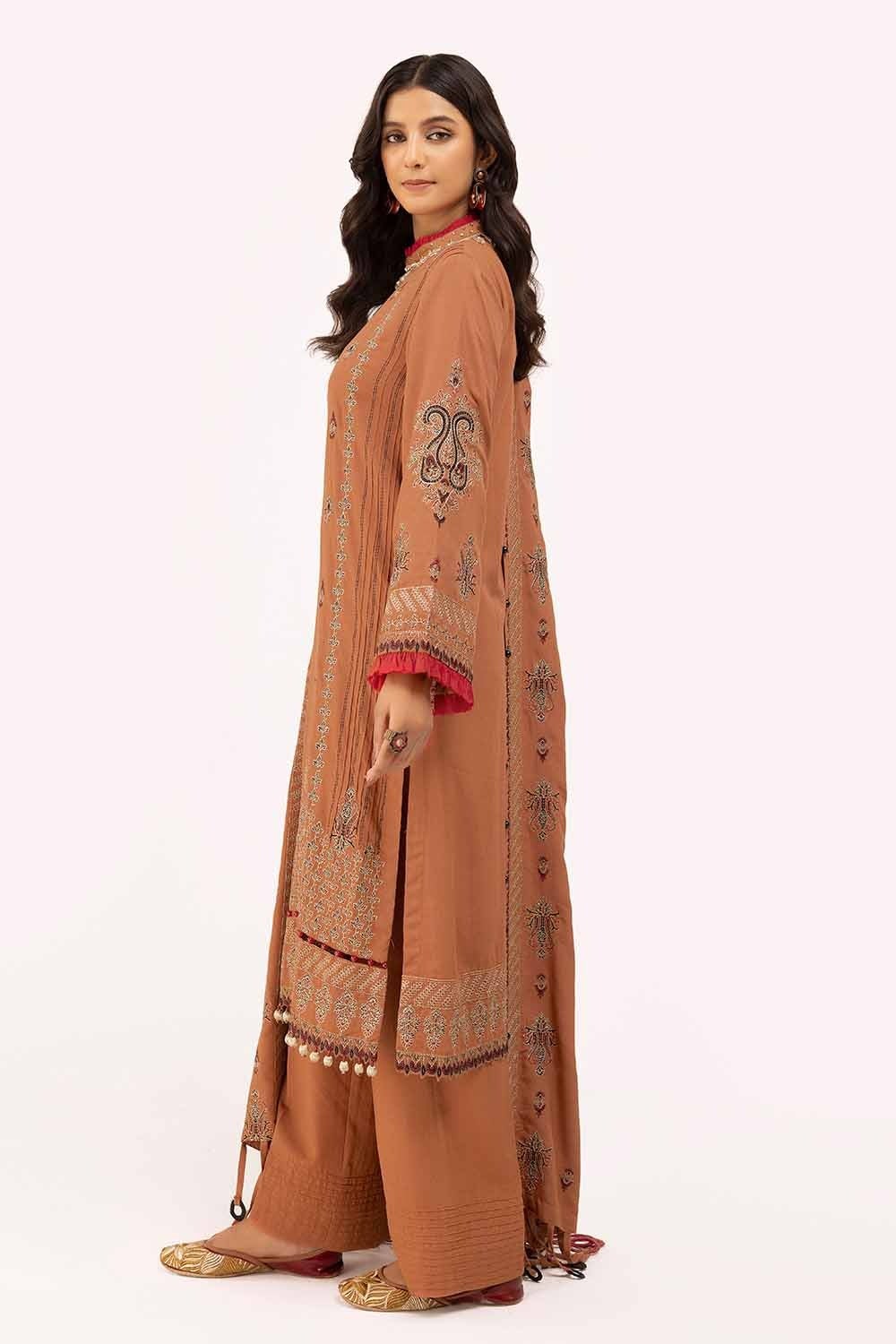 Gul Ahmed | Winter Collection 24 | Karandi Dupatta AY-42005