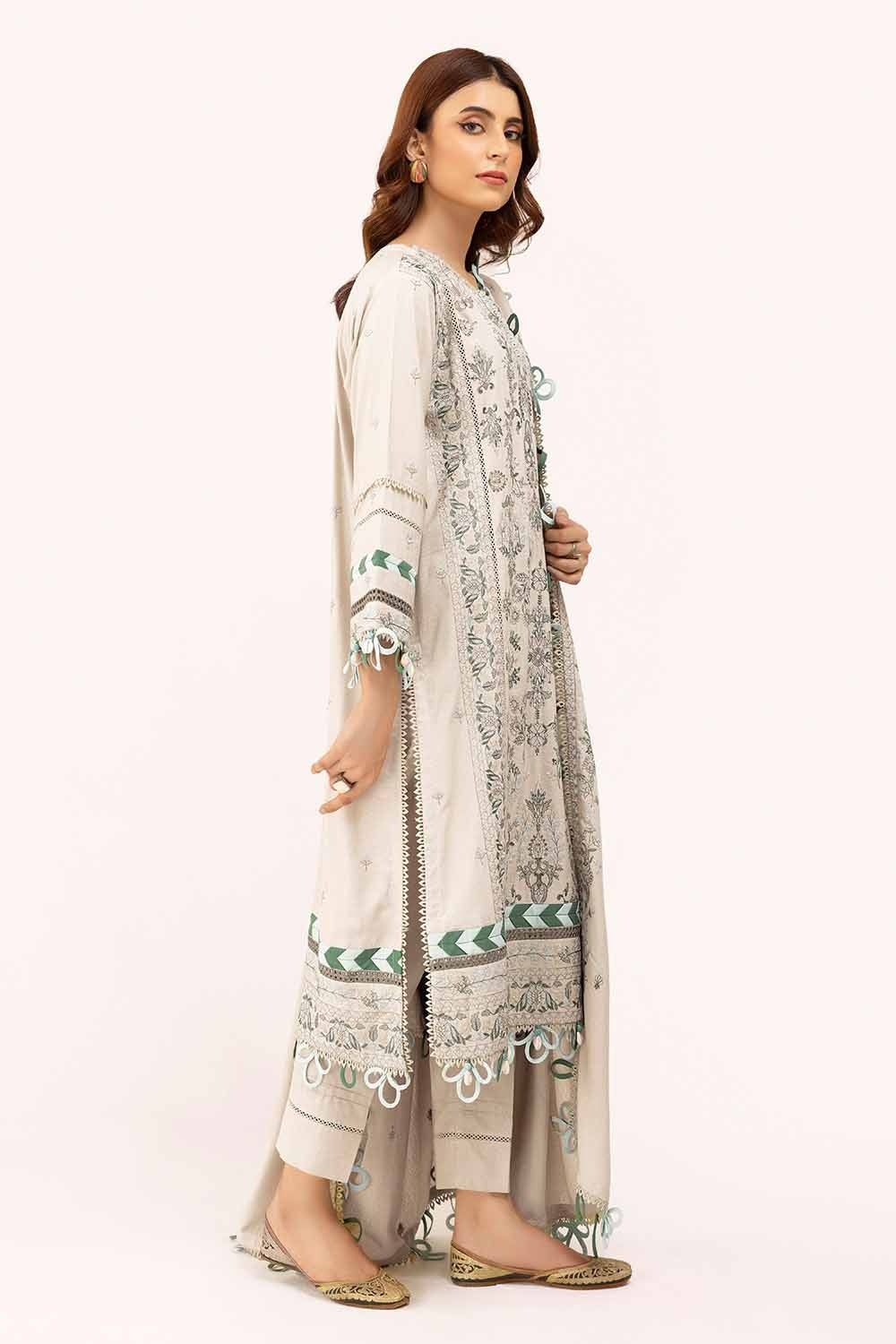 Gul Ahmed | Winter Collection 24 | Karandi Dupatta AY-42007