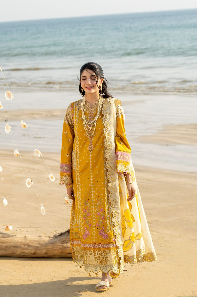 Aabyaan | Saagar Luxury Lawn 25 | ZIYANA (AS-05)