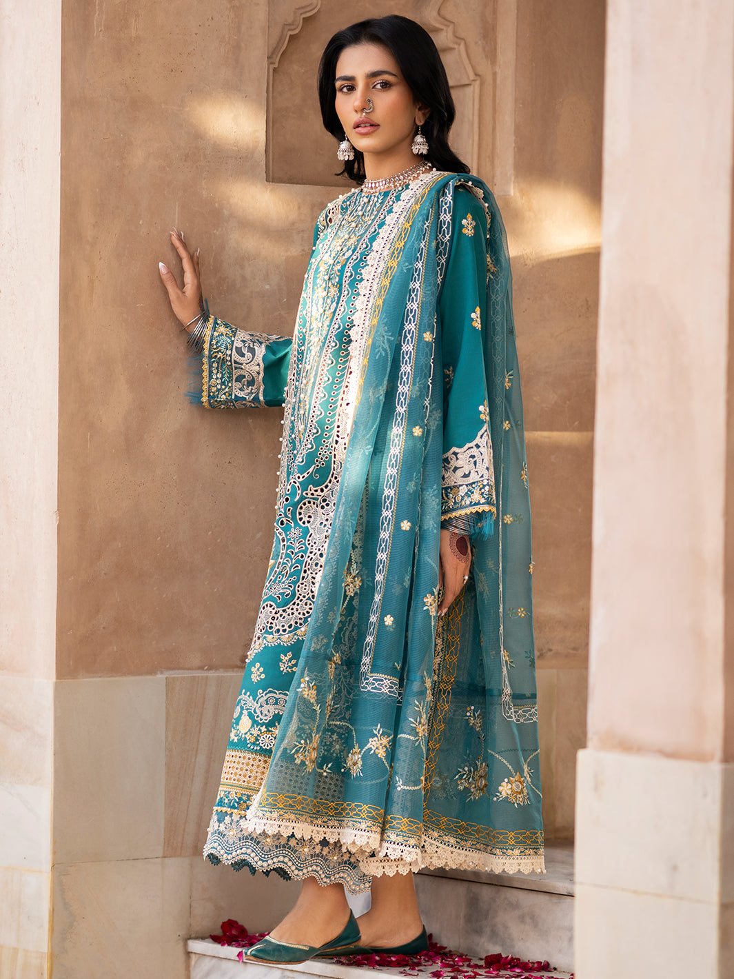 Binilyas | Dilbaro Embroidered Festive Lawn 24 | 404-B
