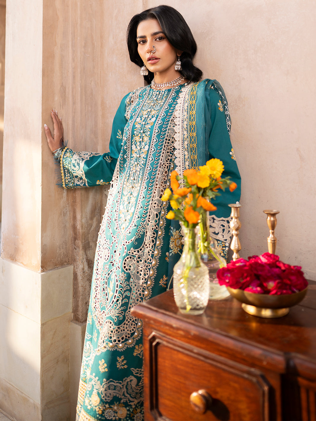 Binilyas | Dilbaro Embroidered Festive Lawn 24 | 404-B
