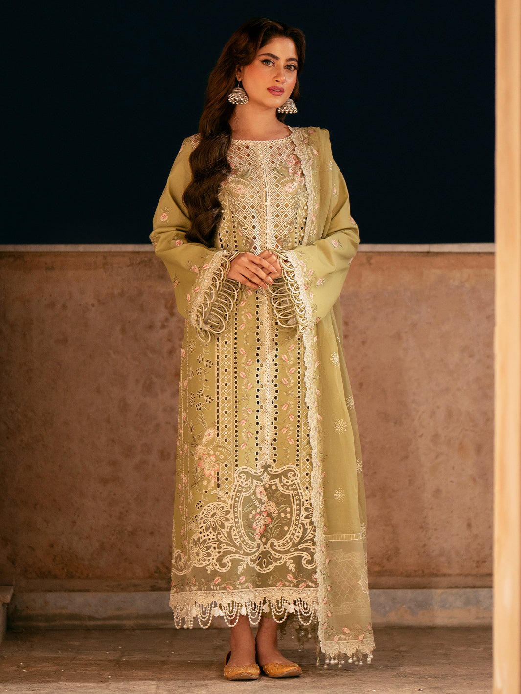 Binilyas | Dilbaro Embroidered Festive Lawn 24 | 405-A
